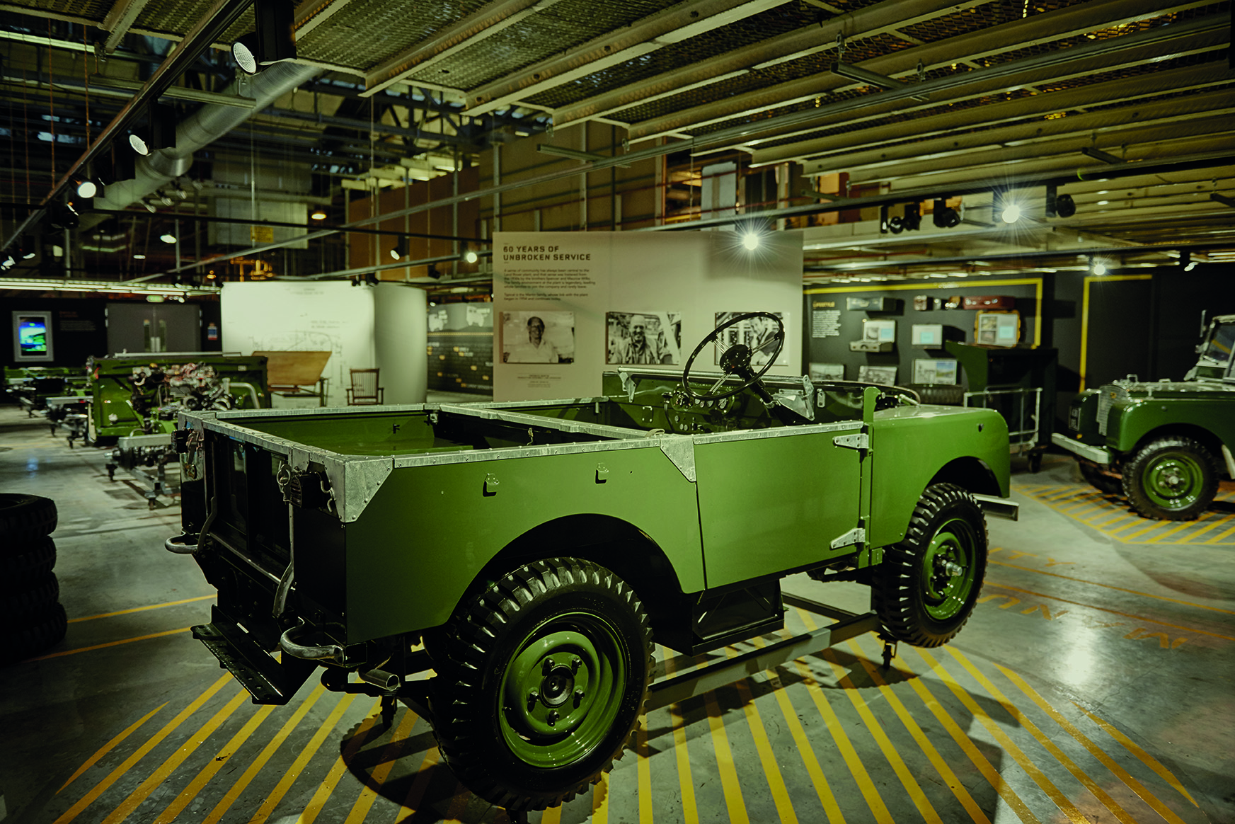 Land Rover crea una réplica de la cadena donde se montó su primer 4×4 en 1948