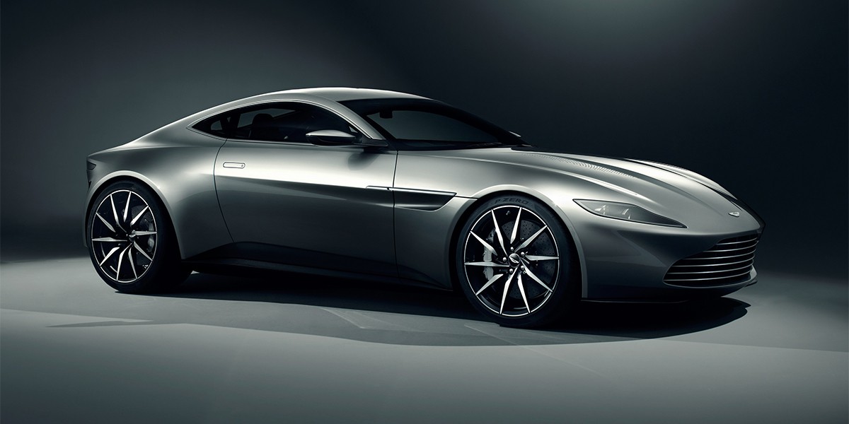 El Aston Martin DB10 «cazado» en el rodaje de Spectre, la nueva película de James Bond