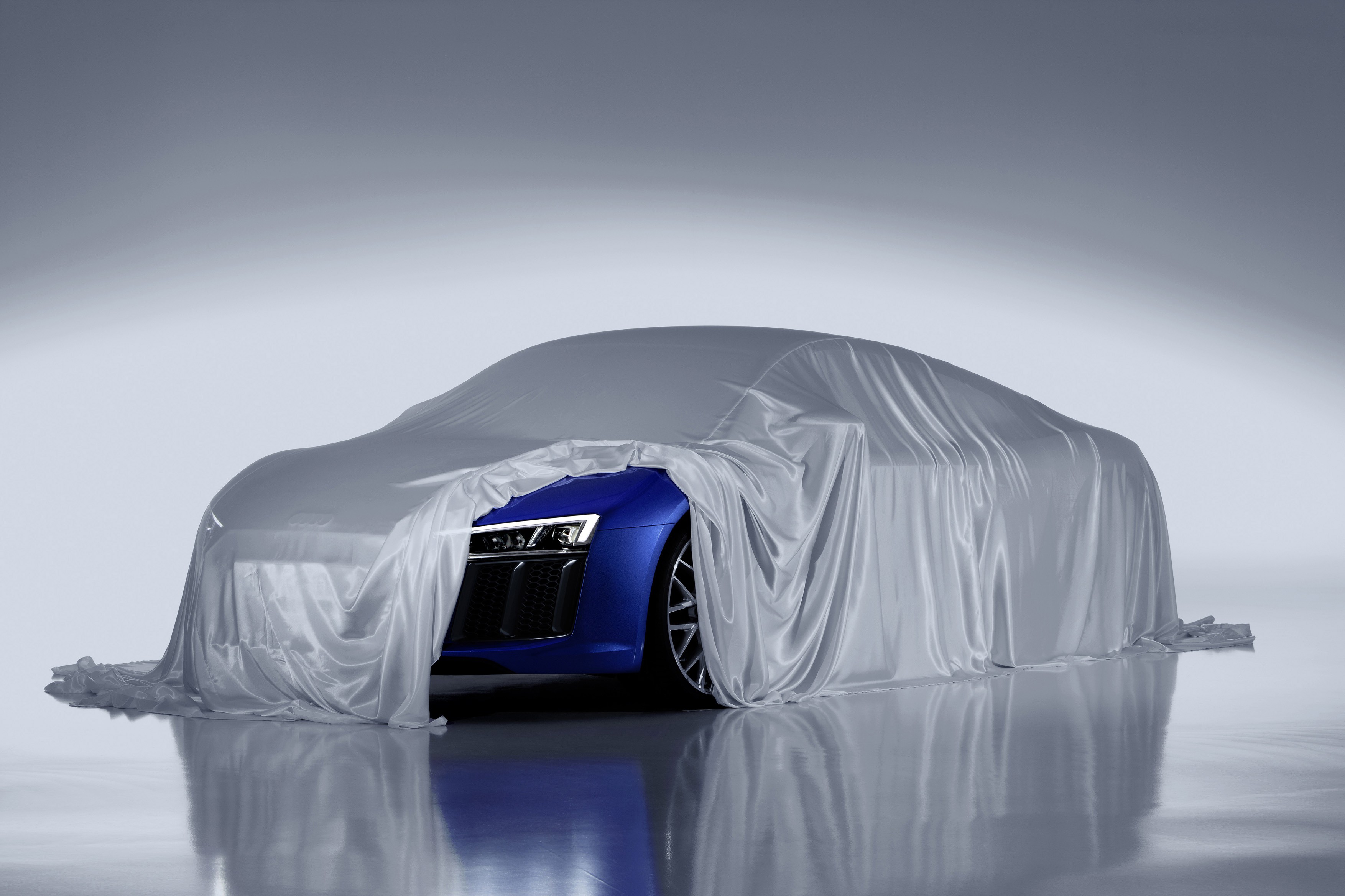 El Audi R8 comienza a mostrarse