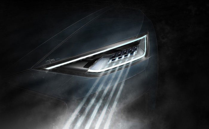 Audi future lab: lighting tech and design