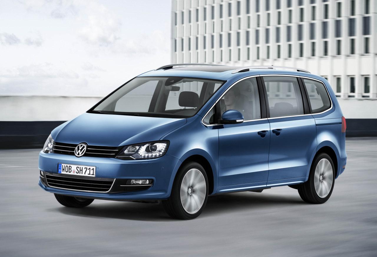 Volkswagen rejuvenece el Sharan con nuevos motores y más equipamiento