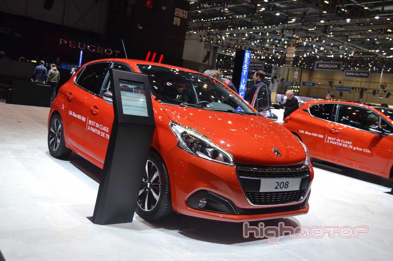 Peugeot 208 2015 en el Salón de Ginebra 2015