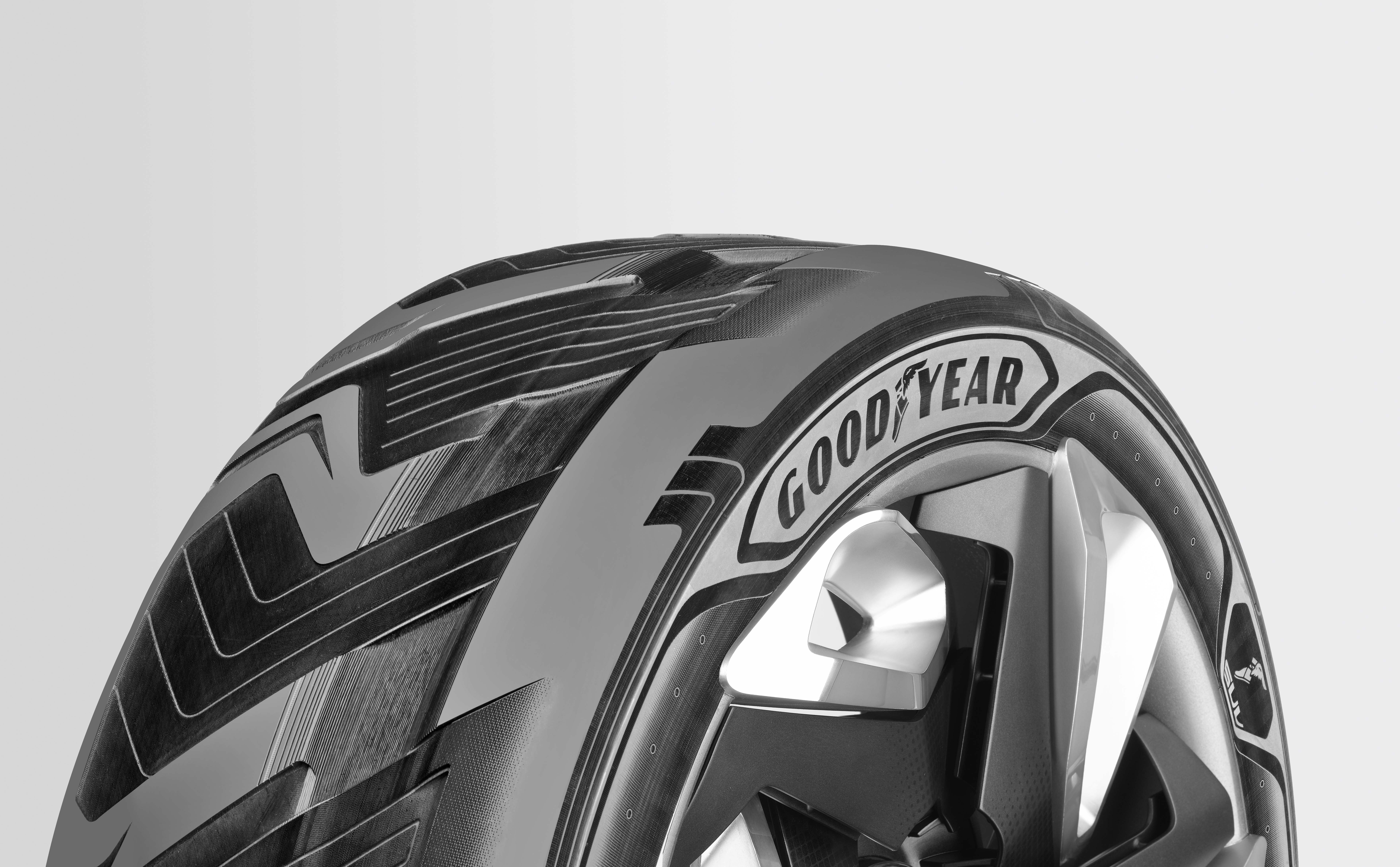 Goodyear presenta un neumático que produce electricidad
