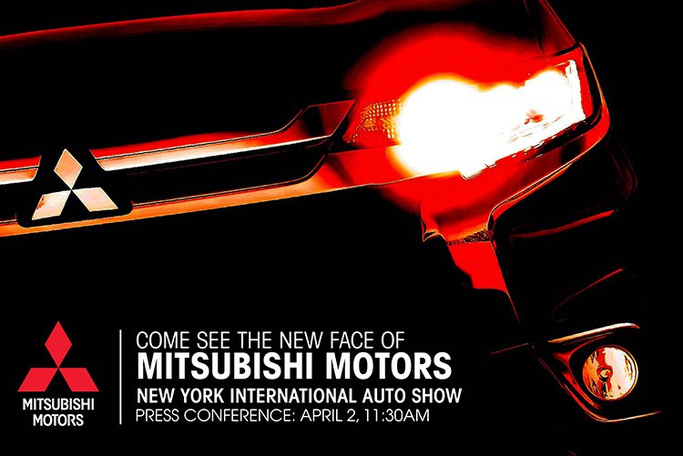 El remozado Mitsubishi Outlander se presentará en el Salón de Nueva York