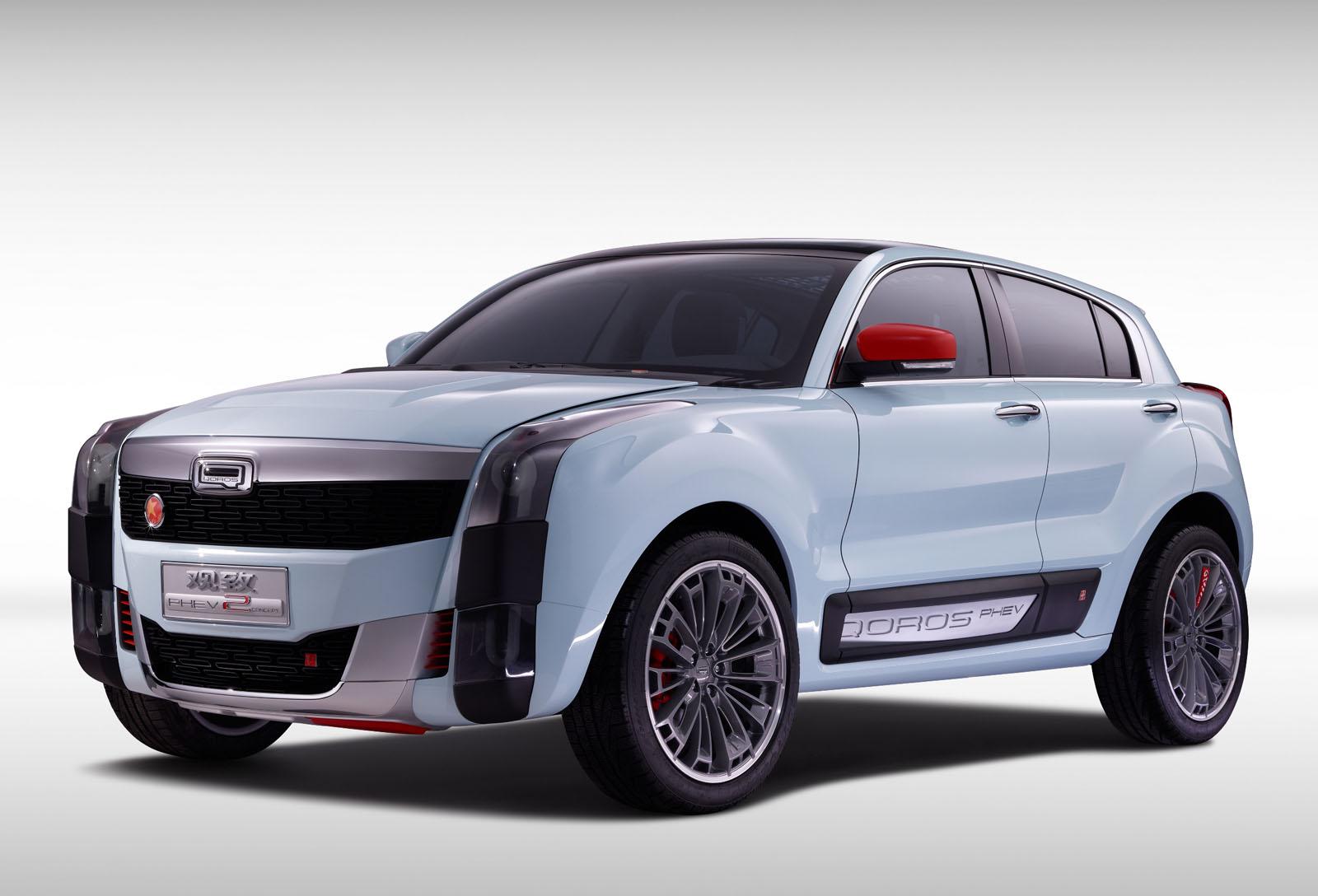 El Qoros 2 SUV PHEV Concept se presenta en el Salón de Shanghái