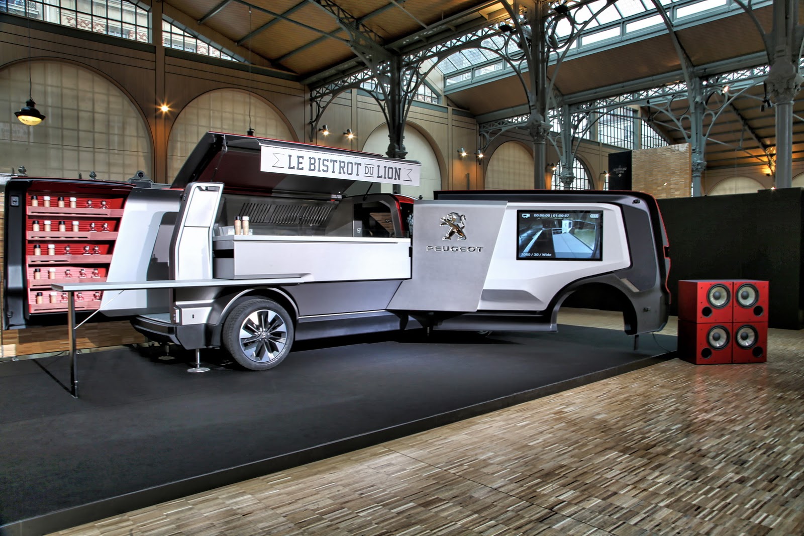Food Truck, el concepto de Peugeot para la restauración urbana