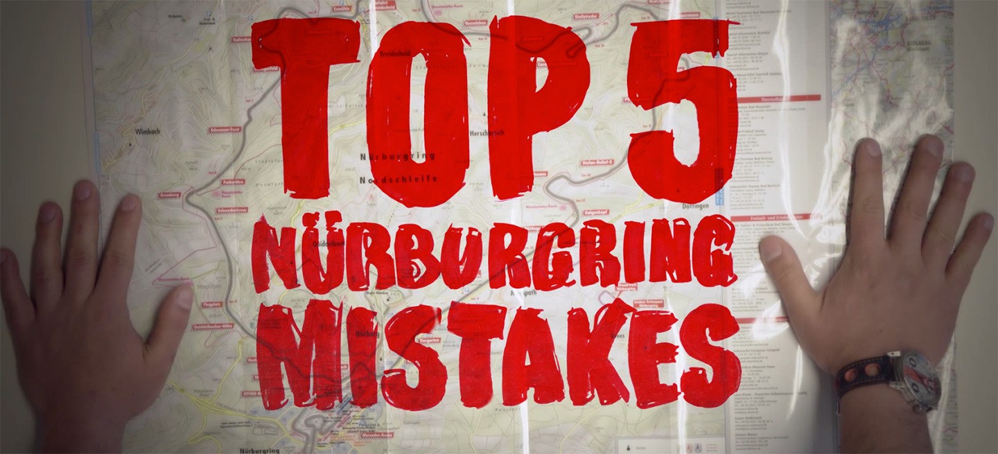 Vídeo explicativo de como evitar los 5 errores más comunes en Nürburgring