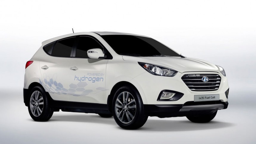 El Hyundai ix35, también conocido como Hyundai Tucson, el primer coche con célula de hidrógeno que llega a Canadá