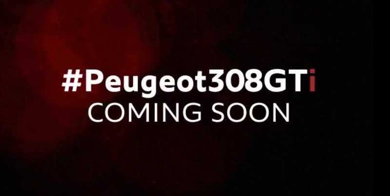 El Peugeot 308 GTi asoma en un primer vídeo antes de Goodwood