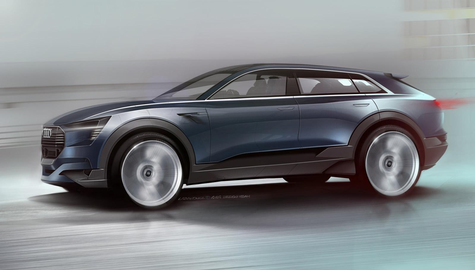 Audi e-tron quattro concept, el futuro Q6 estará en Frankfurt
