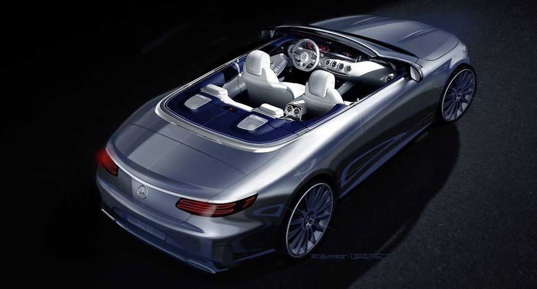 Mercedes avanza el diseño del Clase S Cabrio