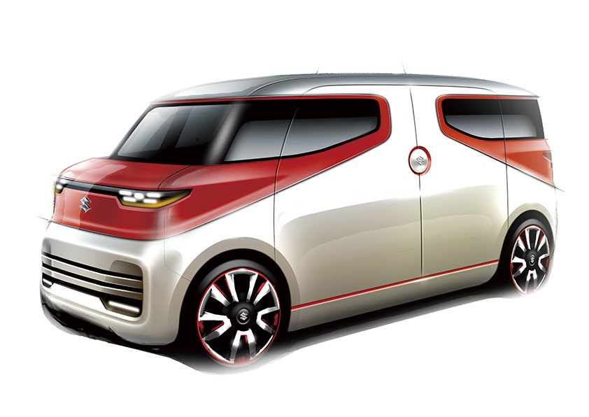 La minivan compacta de Suzuki llegará al Salón de Tokio 2015