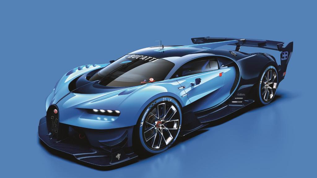 Bugatti Vision Gran Turismo, para Frankfurt