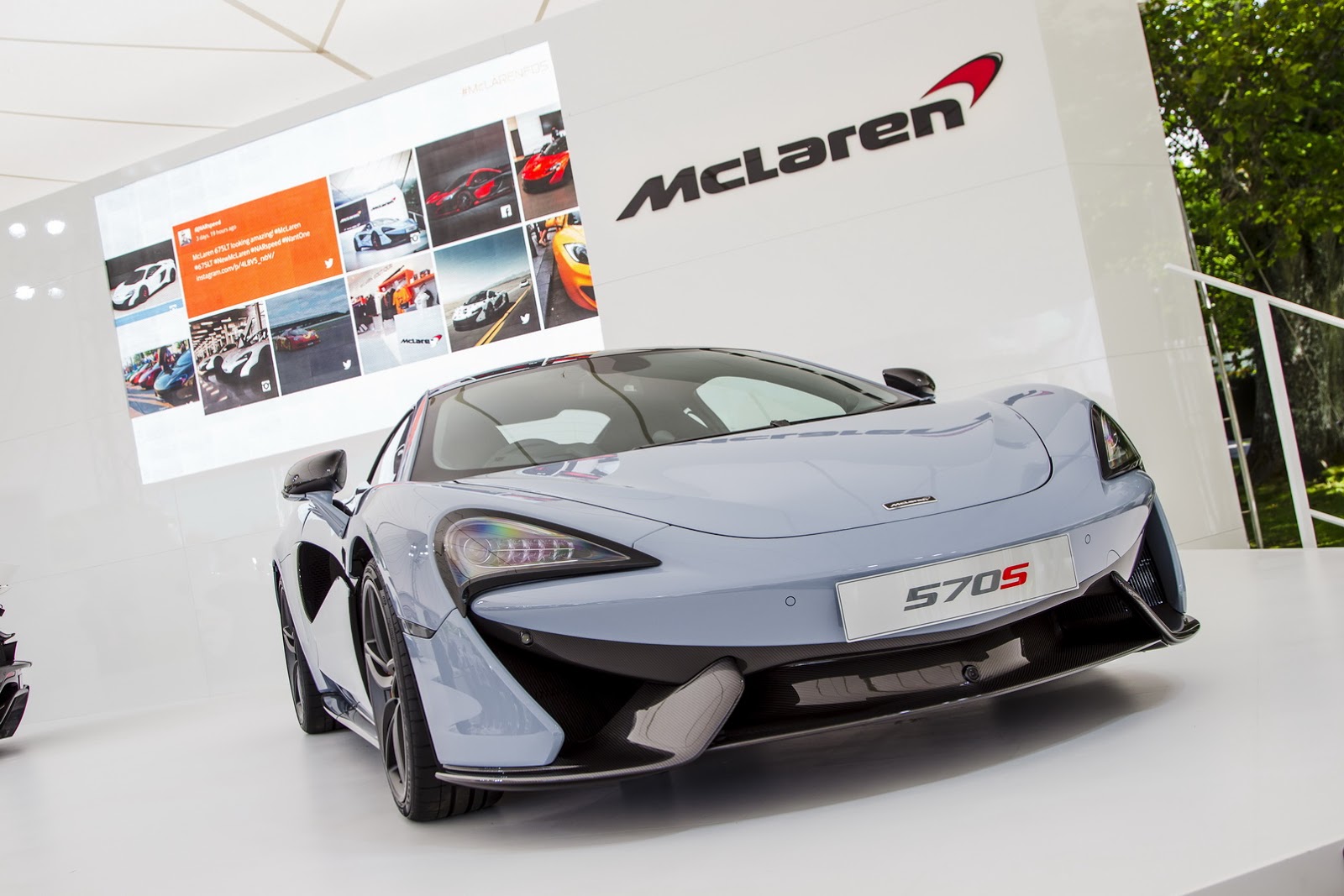 El McLaren 570S Coupé by MSO estará presente en el Chantilly Arts & Ellegance