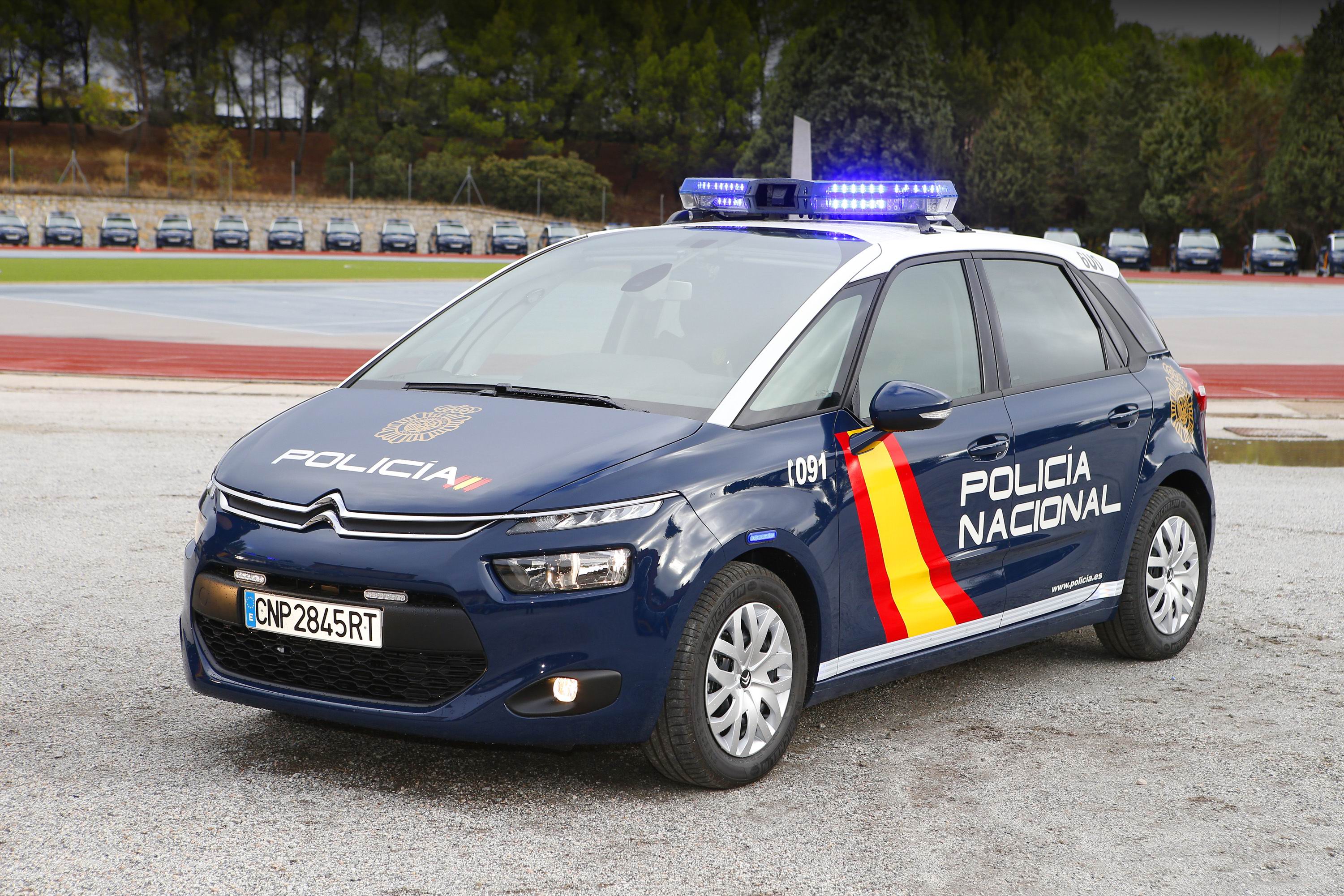 La Policía Nacional incorpora a su flota un millar de Citroën C4 Picasso