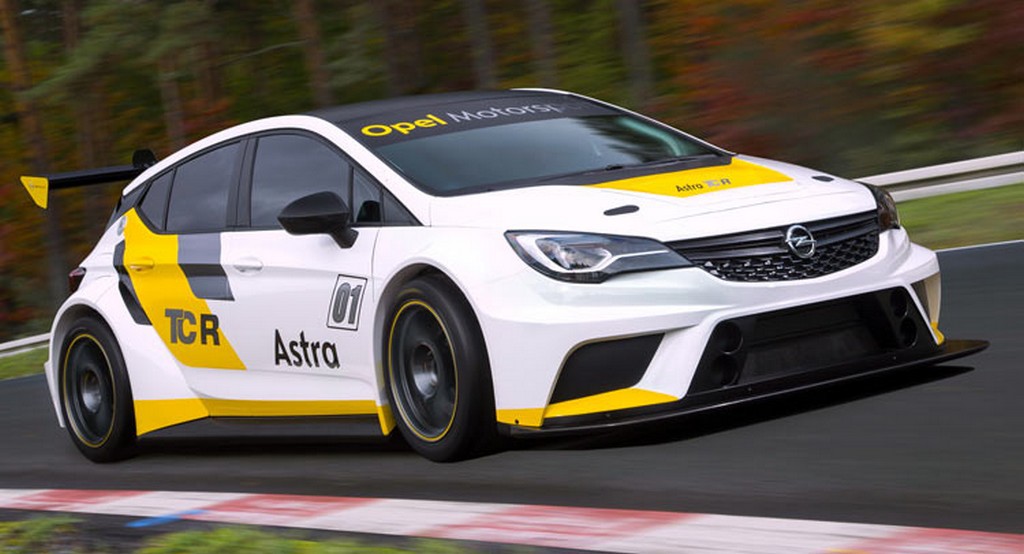 Opel presenta el Astra TCR para competir con fuerza esta próxima temporada