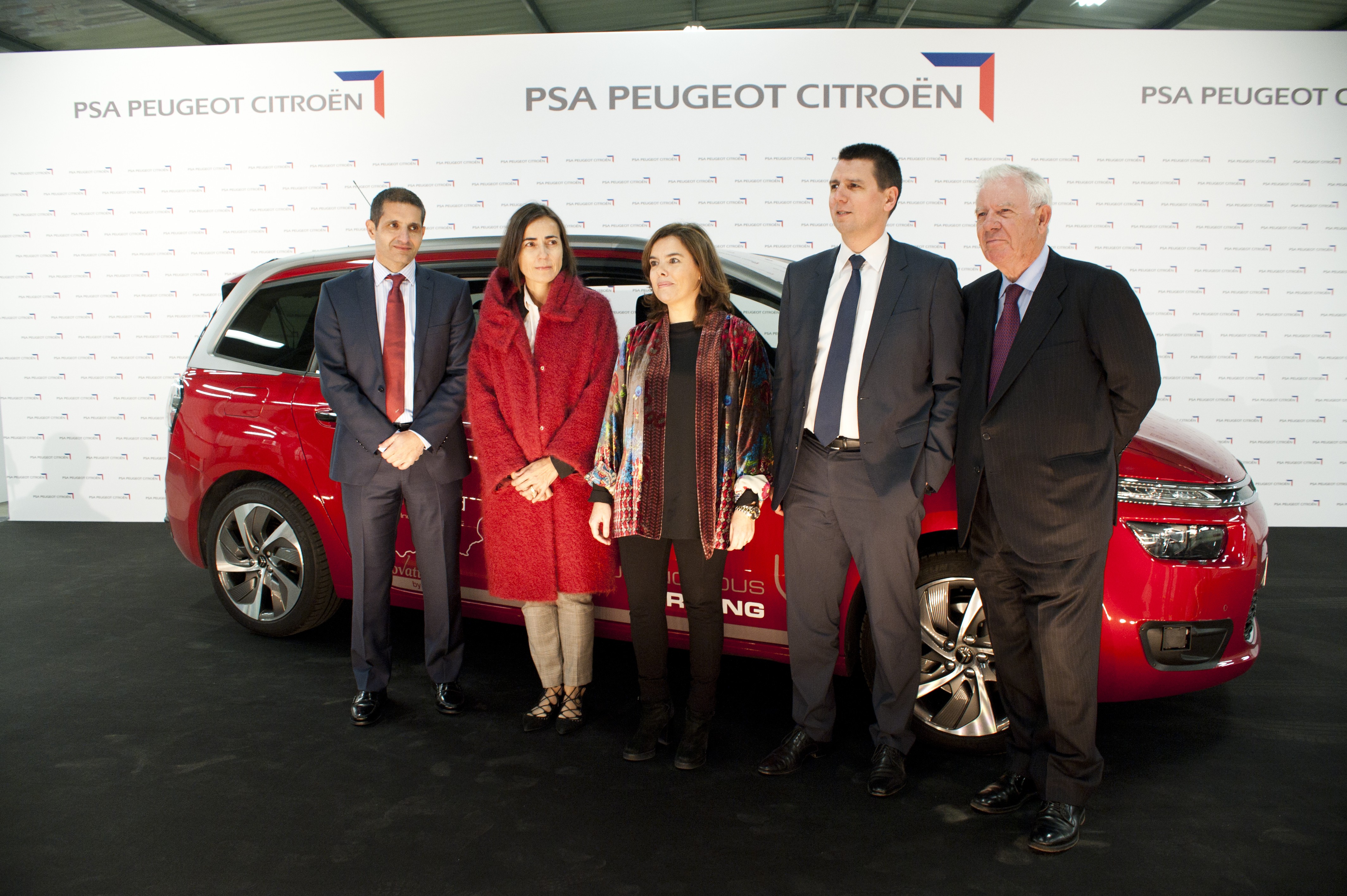 Citroën Grand C4 Picasso con conducción autónoma va desde Vigo hasta Madrid sin problemas