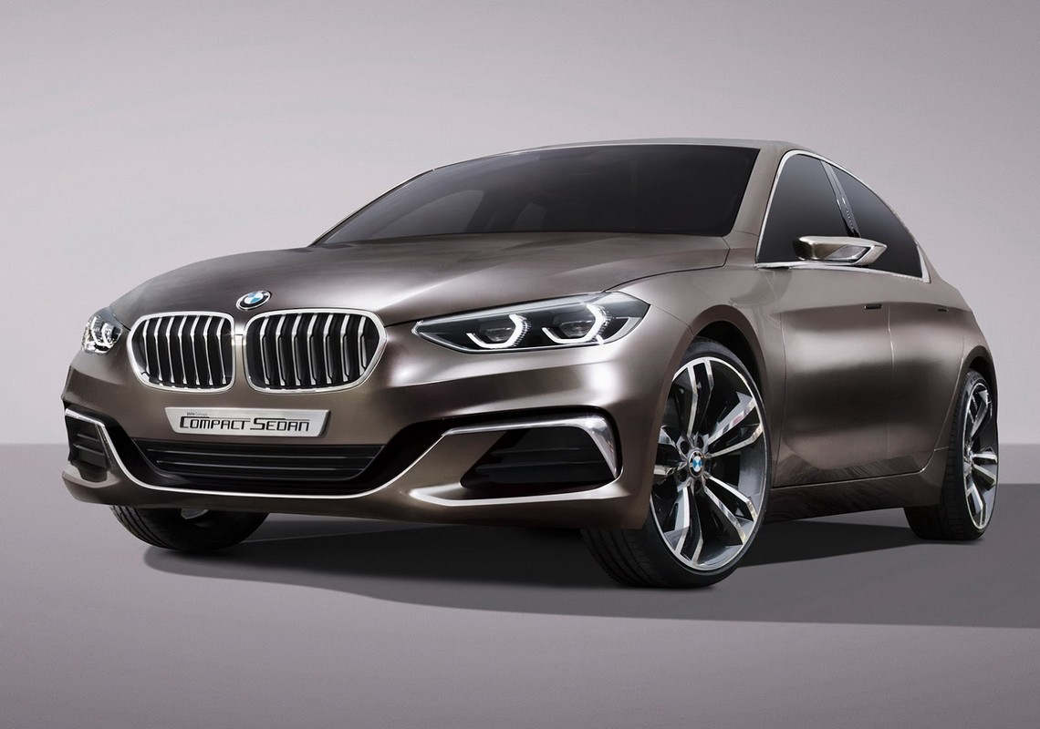 BMW Concept Compact Sedan, una propuesta desvelada en el Salón de Guangzhou 2015