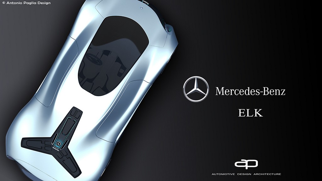 ¿Cómo sería un superdeportivo eléctrico de Mercedes? Pues como el Mercedes ELK, posiblemente