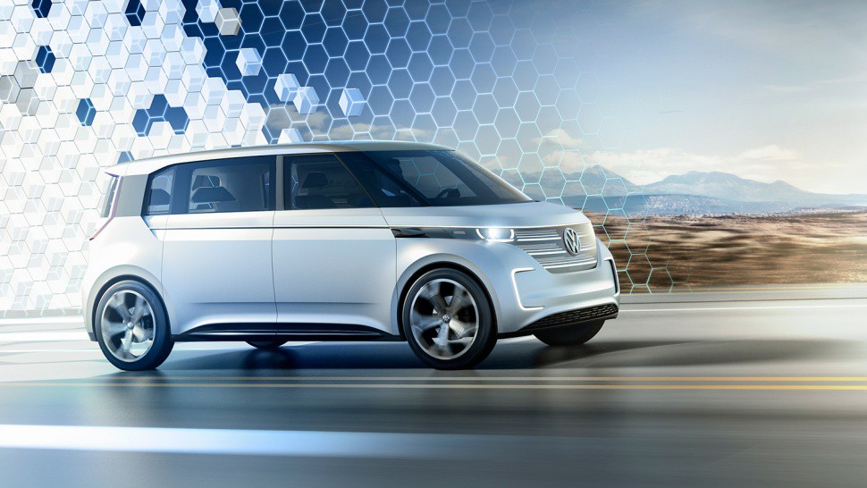 Volkswagen presenta en el CES 2016 el concepto Budd-e, una actualización del popular Microbus