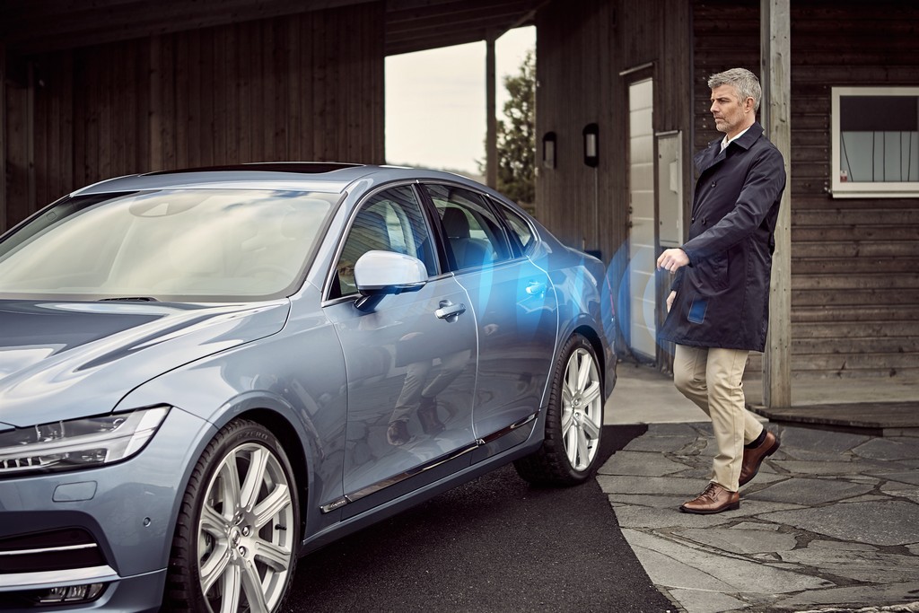 Volvo presenta la primera llave digital para abrir y cerrar el coche