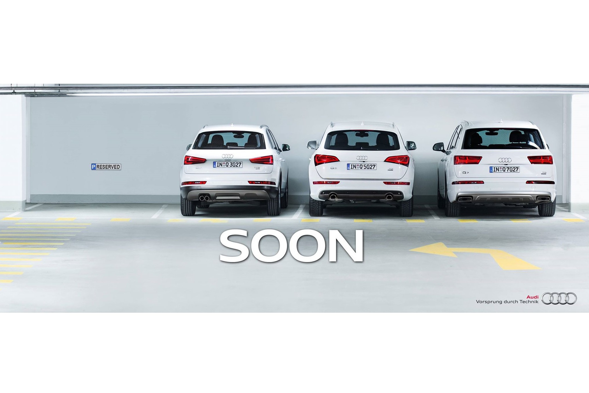 ¿Es tu plaza de parking, Audi Q2? Pronto lo averiguaremos