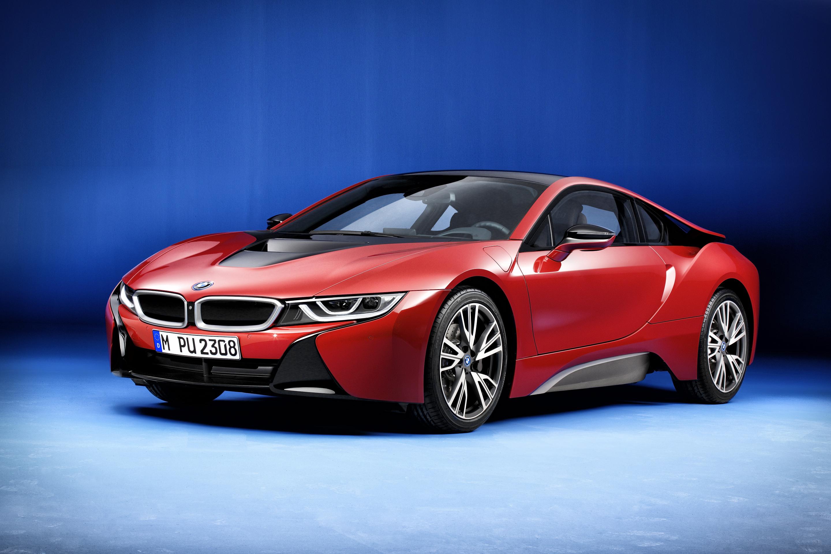 Exclusiva versión Protonic Red Edition para el BMW i8