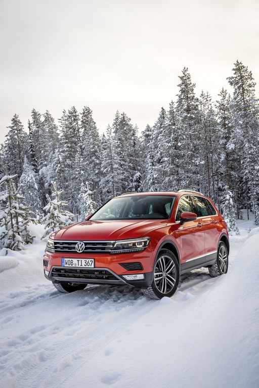 El Volkswagen Tiguan estrena tracción total en la nieve
