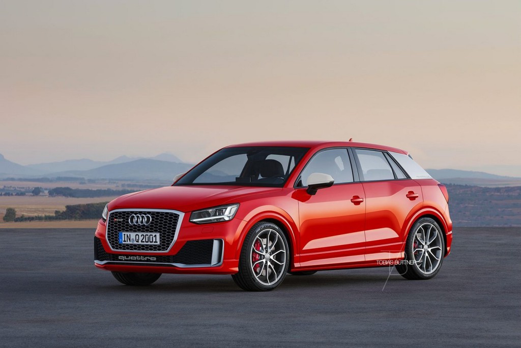 À quoi ressemblerait une Audi RS Q2 ? Des rendus bruts pour tous les goûts