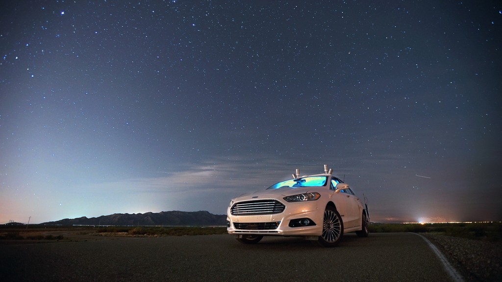 Los coches autónomos de Ford también funcionan de noche gracias a los sensores LiDAR