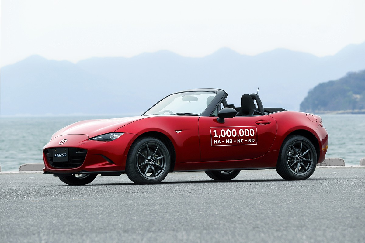 El planeta ya disfruta de un millón de Mazda MX-5 rodando por sus carreteras