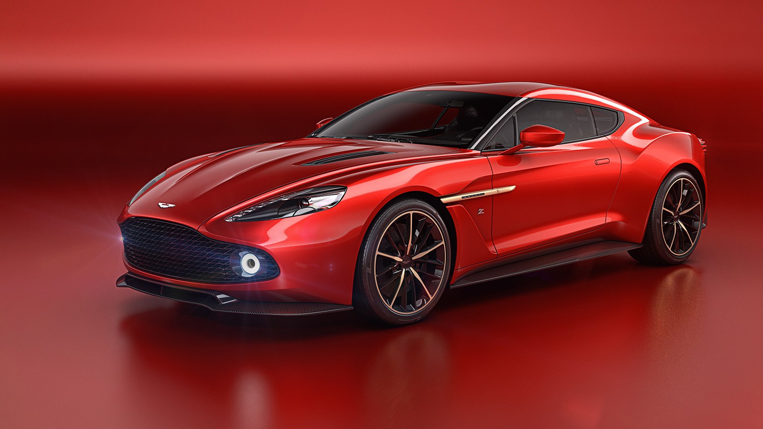 Aston Martin Vanquish Zagato Concept. A deslumbrar en el concurso de elegancia
