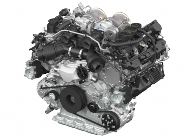 Porsche desvela un nuevo motor V8 Biturbo más pequeño y más potente