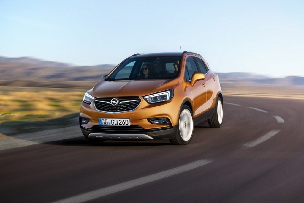 Der Opel Mokka X, bereit, auf spanischen Straßen gesehen zu werden