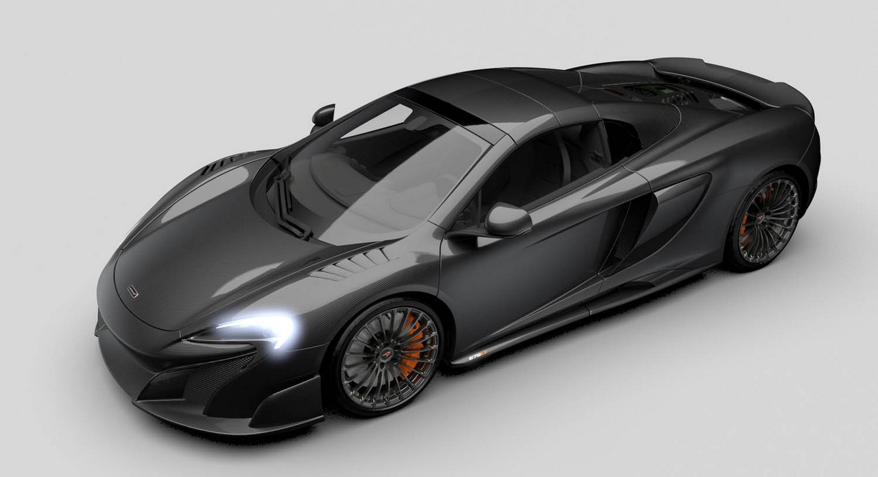 El McLaren 675LT se viste de negro con una nueva versión con fibra de carbono