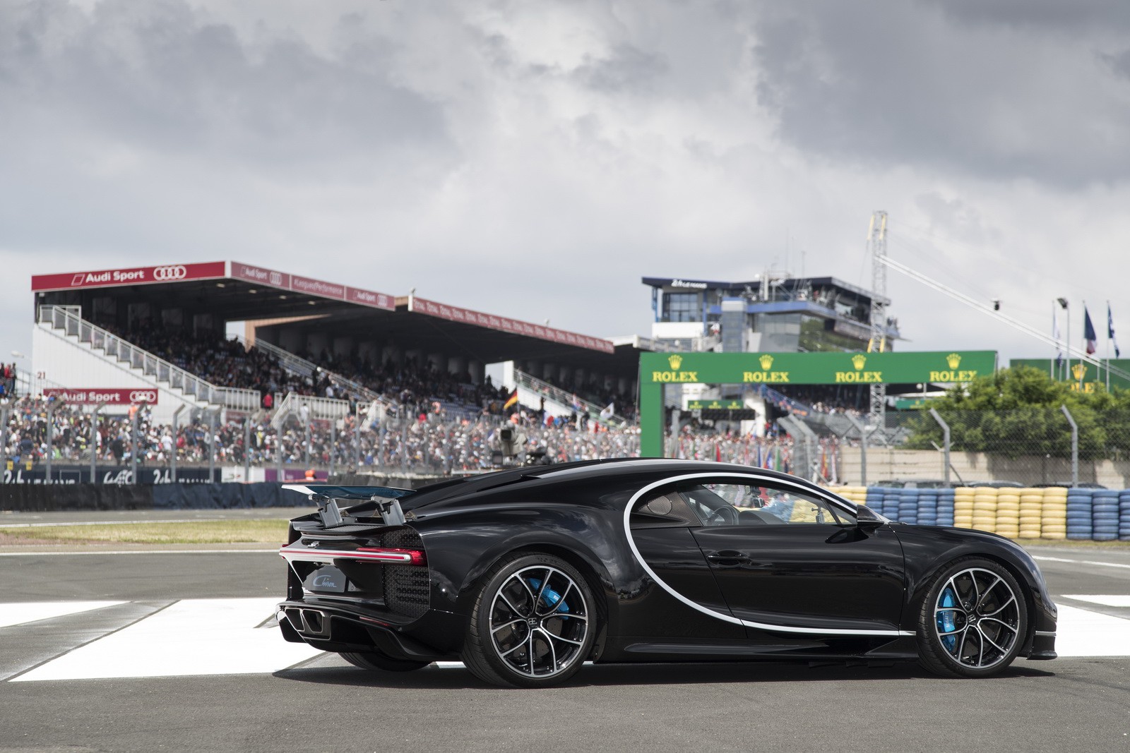 El Bugatti Chiron a 380 km/h en Le Mans, más rápido que todos los participantes
