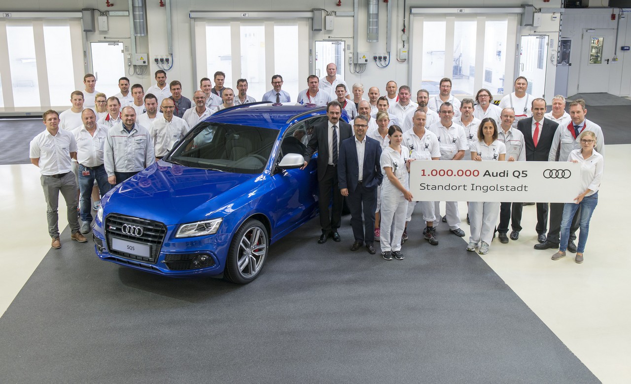 Audi Q5, un millón de unidades desde la planta de Ingolstad