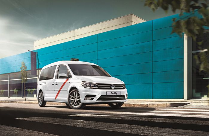 Se estrena la Volkswagen Caddy TGI BlueMotion para el sector del taxi