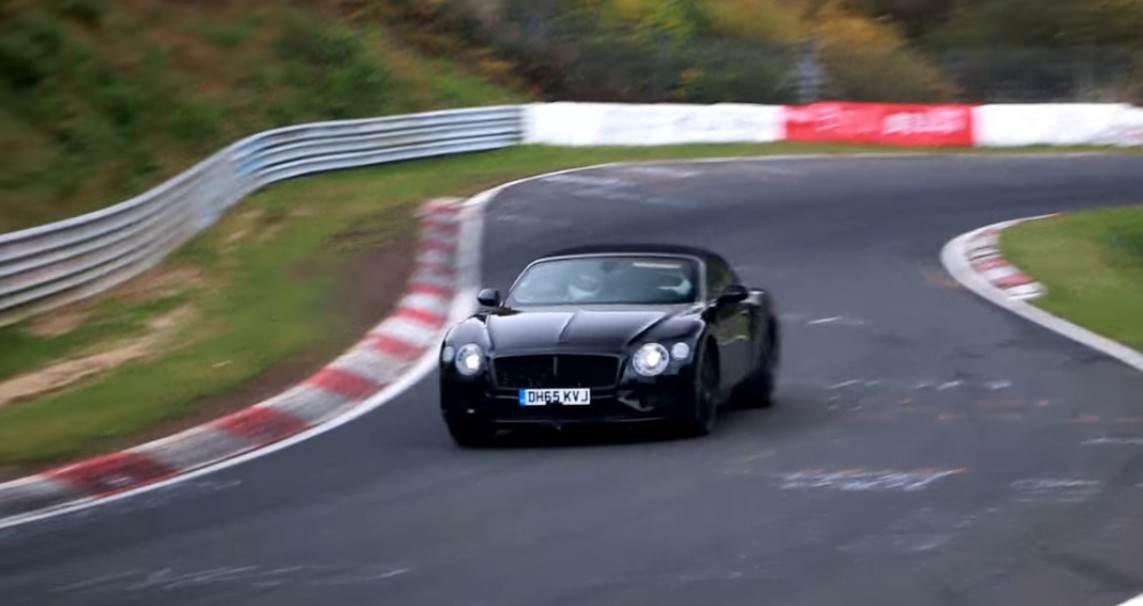 La nueva generación del Bentley Continental ruge con fuerza en Nürburgring