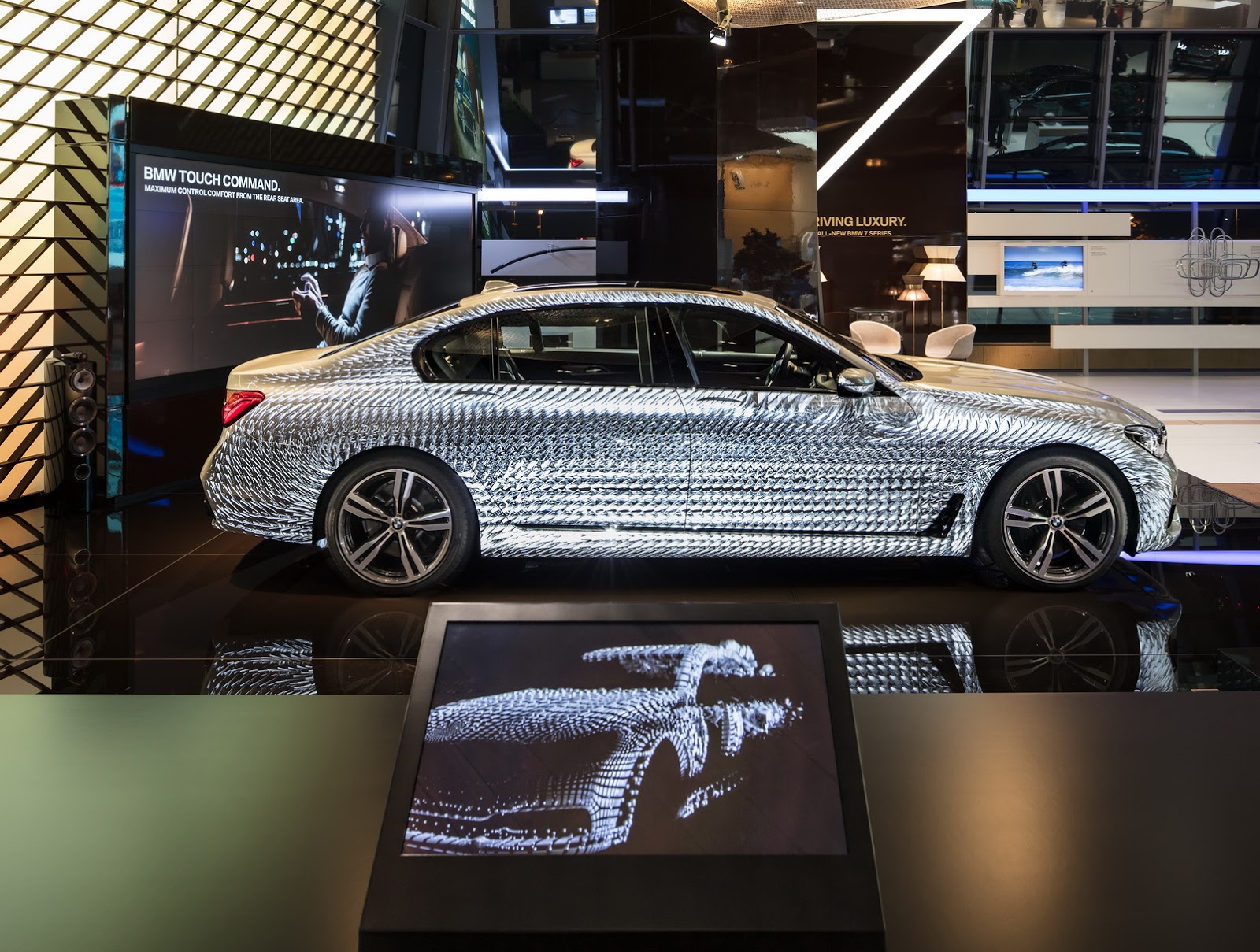 BMW serie 7 realidad aumentada