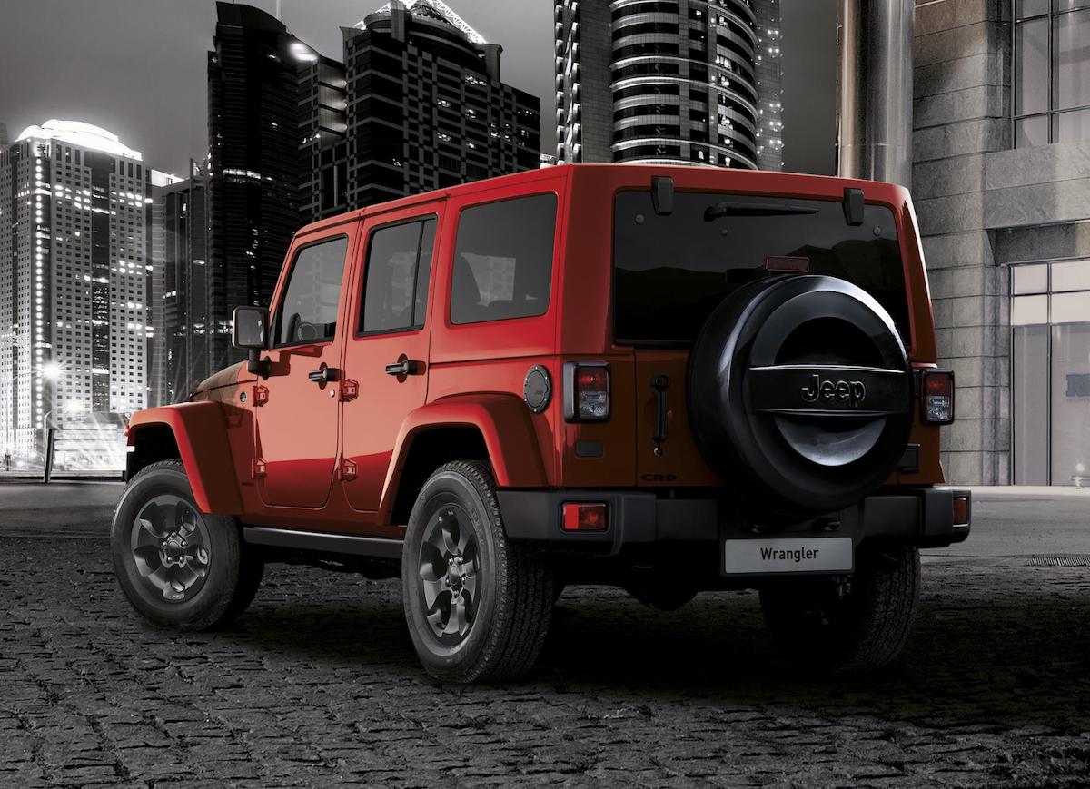 El Jeep Wrangler Night Eagle presentado en Ginebra con tonos oscurecidos