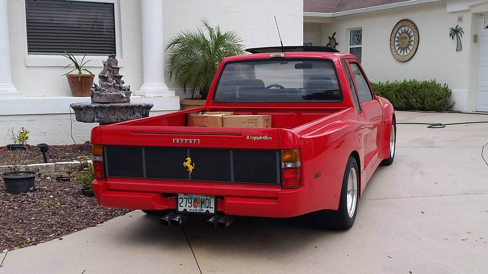 pick-up Ferrari