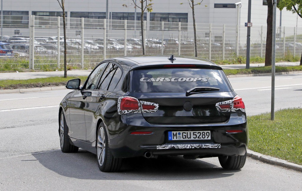 Cazado el BMW Serie 1 realizando pruebas antes de su restyle