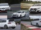 Los 5 coches de tracción delantera más rápidos en Nürburgring. ¿Con cuál te quedas?