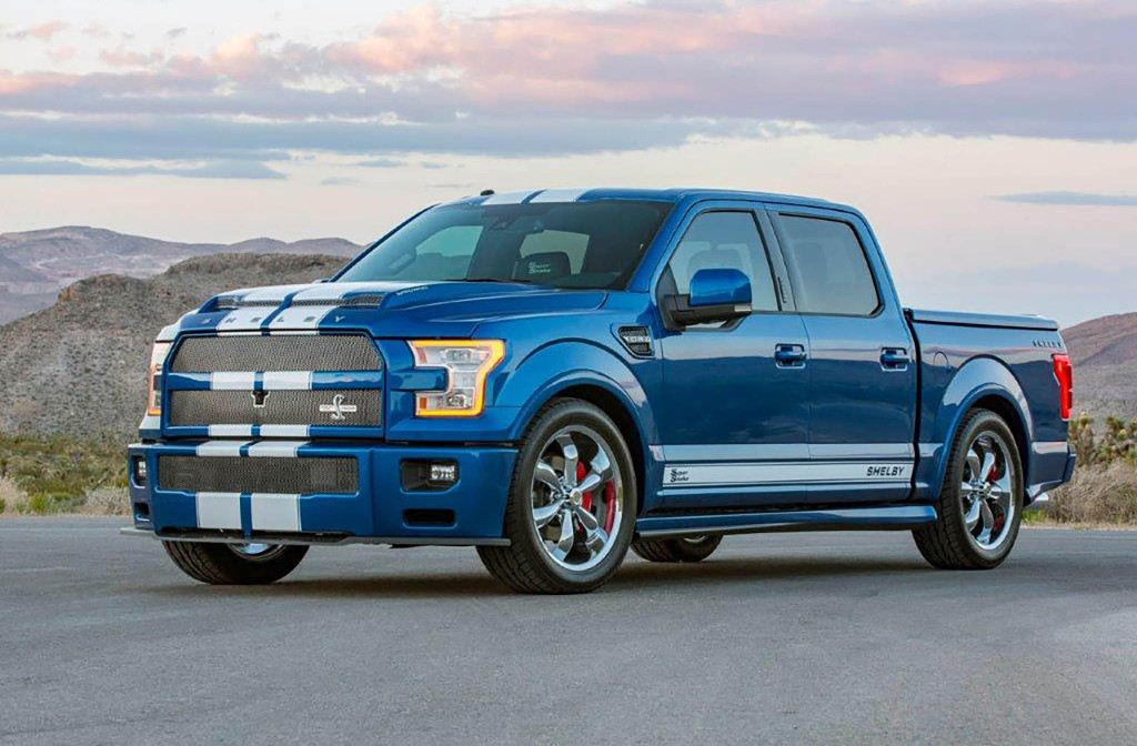 シェルビー F-150 スーパー スネークは 750 馬力のパワーを備え