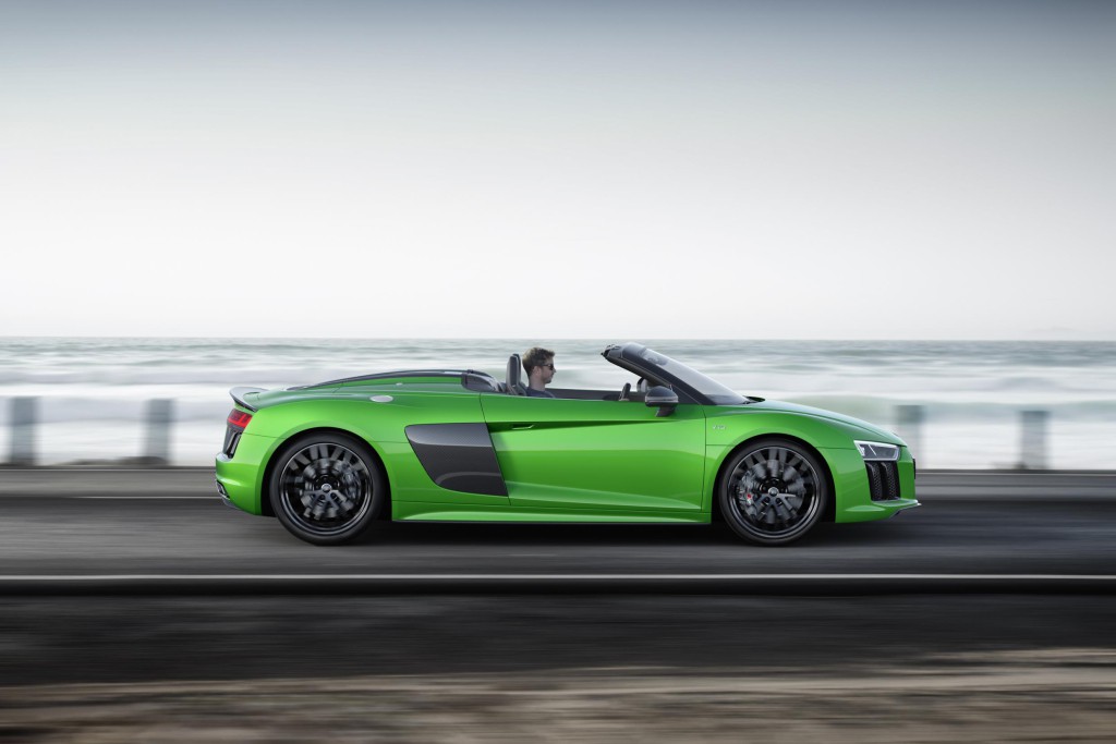Audk R8 Audi R8 Spyder V10 plus, high performance with the sky as its roof ...