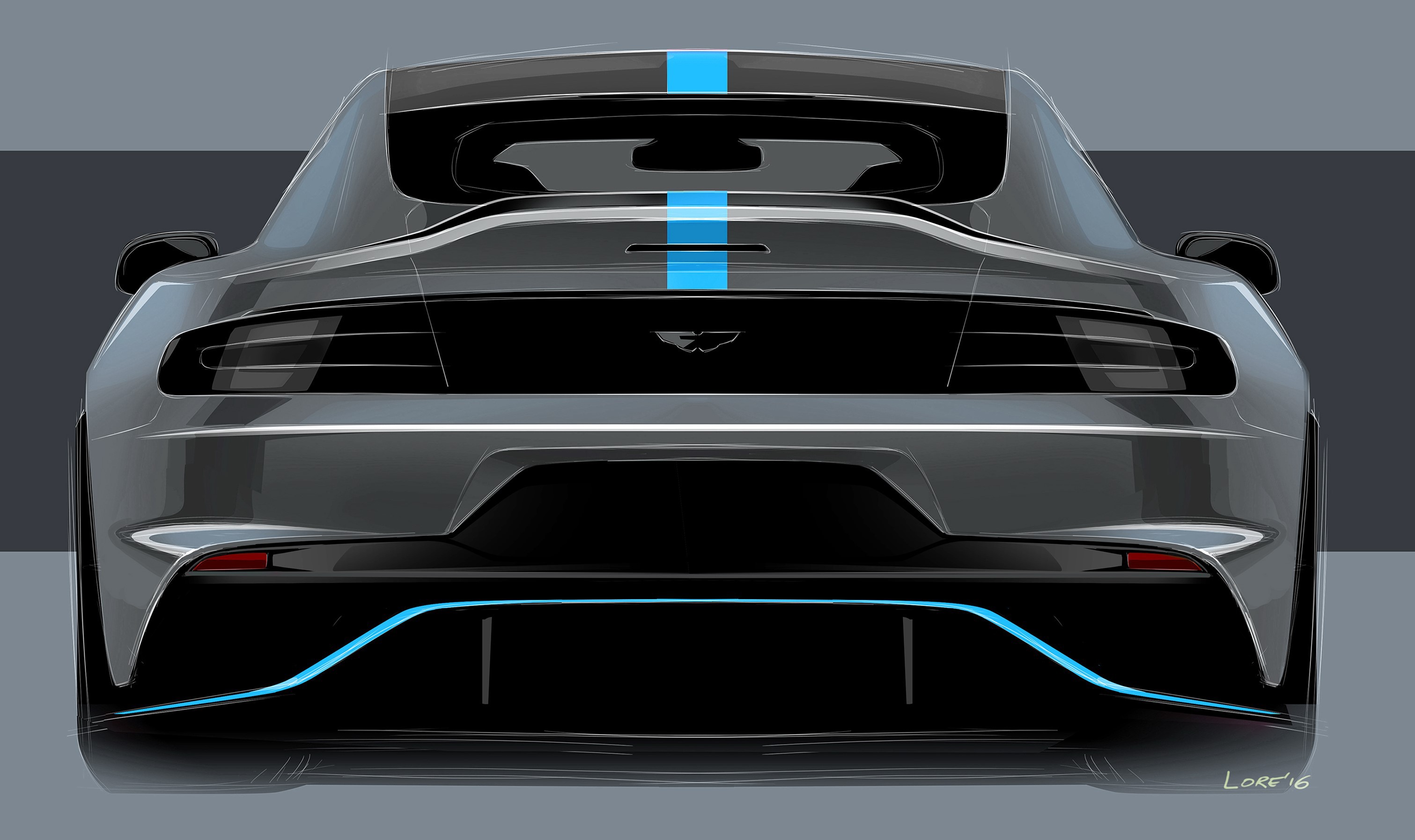 Aston Martin RapidE eléctrico