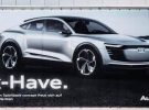 Audi “trolea” a Tesla en la publicidad de su próximo eléctrico