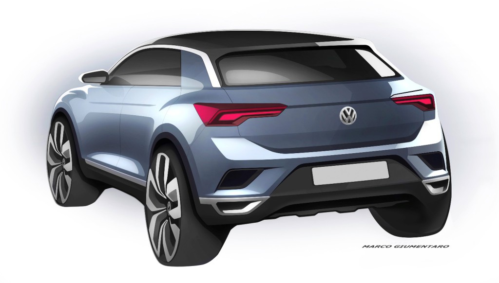 Volkswagen adelanta dos imágenes del T-Roc días antes de su presentación