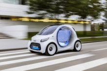 Smart Vision EQ Concept fortwo, el futuro de la movilidad compartida